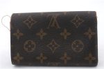 Auth Louis Vuitton Monogram Porte Monnaie Billets Tresor Wallet M61730 LV 0369D Supply