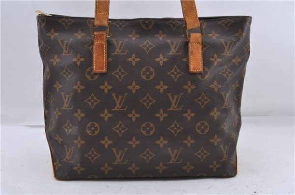 Authentic Louis Vuitton Monogram Cabas Piano Tote Bag M51148 LV Junk 0194D on Sale