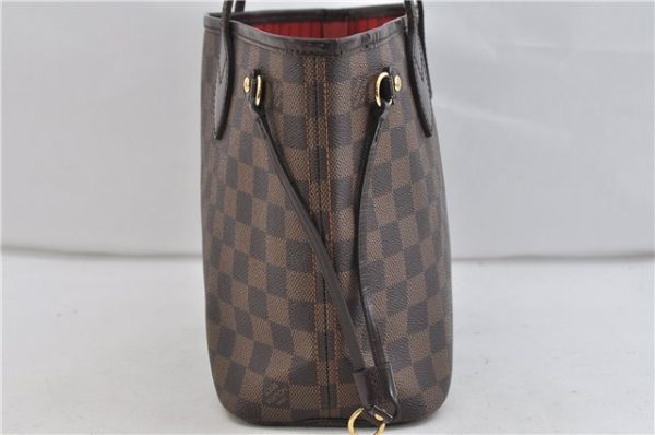 Authentic Louis Vuitton Damier Neverfull PM Tote Bag N51109 LV 1092D Online Sale