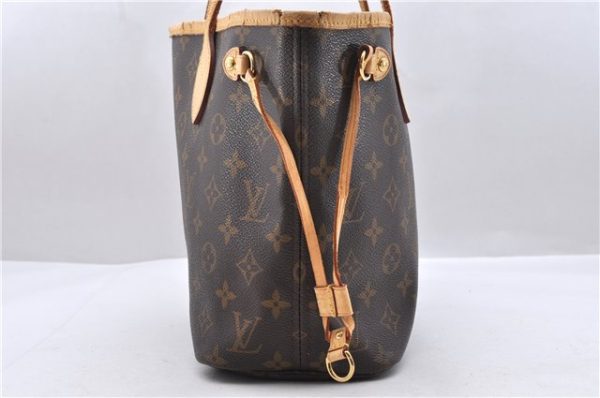 Authentic Louis Vuitton Monogram Neverfull PM Tote Bag M40155 LV 0054D Online