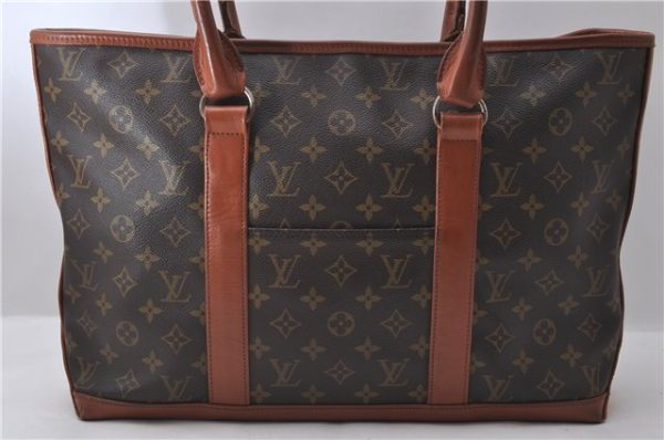 Auth Louis Vuitton Monogram Sac Weekend PM Vintage Tote Hand Bag M42425 LV 0889D For Discount