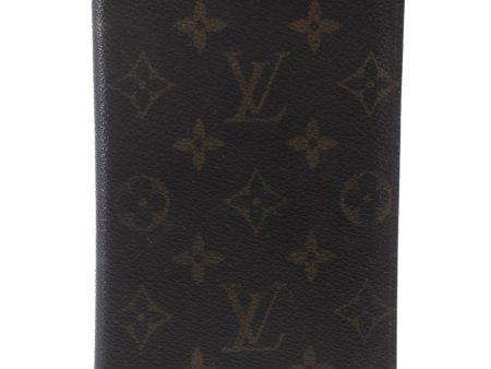 Auth Louis Vuitton Monogram Porte Chequier Cartes Credit Wallet M62225 LV 0395D on Sale