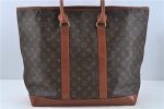 Auth Louis Vuitton Monogram Sac Weekend GM Vintage Tote Hand Bag M42420 LV H9077 Online