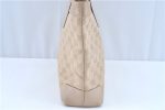 Authentic GUCCI Shoulder Tote Bag GG Canvas Leather 33890 Beige B6920 For Discount