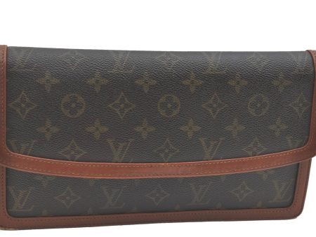 Auth LOUIS VUITTON Monogram Pochette Dame GM Clutch Hand Bag M51810 LV H4730 Supply