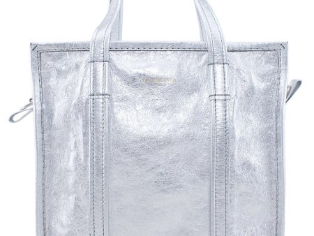 Silver Aaj Bazar Shopper Tote For Discount