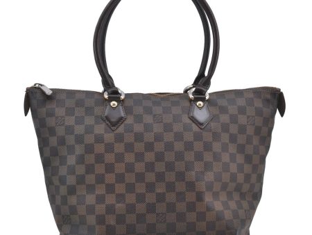 Authentic Louis Vuitton Damier Saleya MM Shoulder Tote Bag N51182 LV H9022 Online Hot Sale