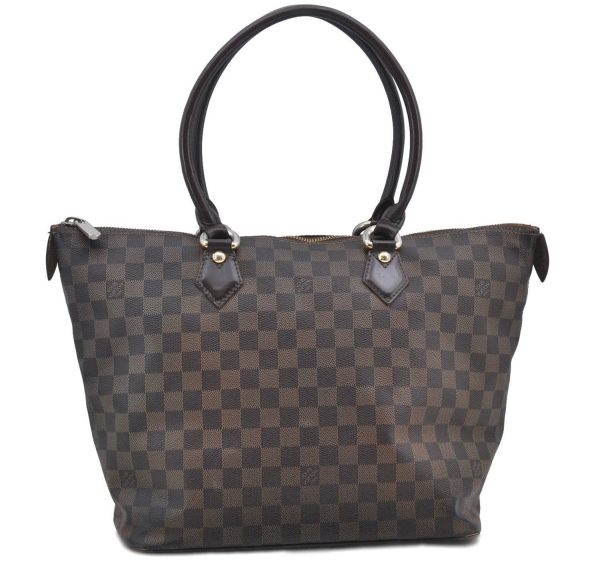 Authentic Louis Vuitton Damier Saleya MM Shoulder Tote Bag N51182 LV H9022 Online Hot Sale