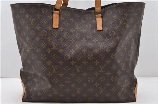 Authentic Louis Vuitton Monogram Cabas Alto Tote Bag M51152 LV 0256D Hot on Sale