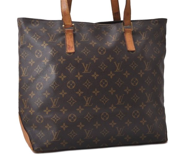 Authentic Louis Vuitton Monogram Cabas Mezzo Tote Bag M51151 LV 0834D Discount