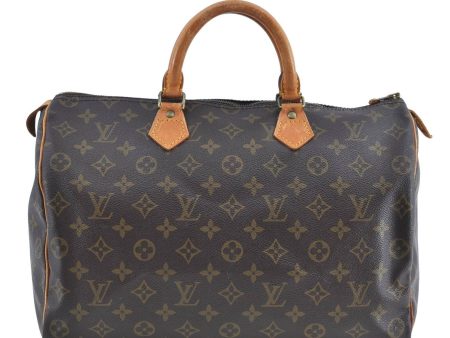 Authentic LOUIS VUITTON Monogram Speedy 35 Hand Bag M41524 LV H4637 Online now