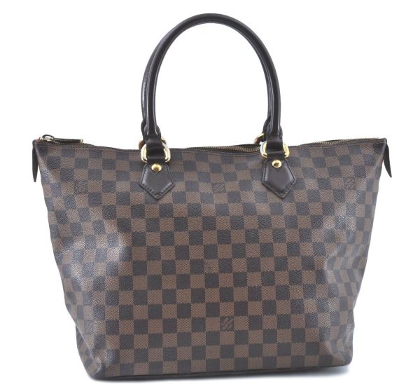 Authentic Louis Vuitton Damier Saleya MM Shoulder Tote Bag N51182 LV H9295 Online