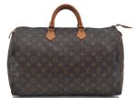 Authentic LOUIS VUITTON Monogram Speedy 40 Hand Bag M41522 LV H4713 Online now