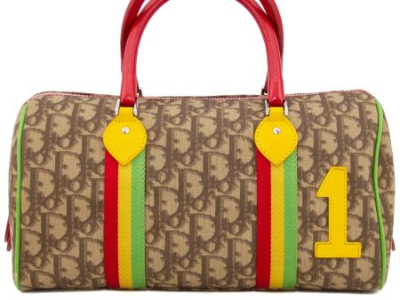 Early 2000s Rasta Collection Boston Bag on Sale