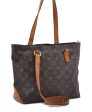 Authentic Louis Vuitton Monogram Cabas Piano Tote Bag M51148 LV Junk 0194D on Sale