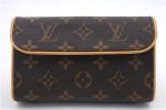 Auth Louis Vuitton Monogram Pochette Florentine Pouch Waist Bag M51855 LV 0479D For Cheap