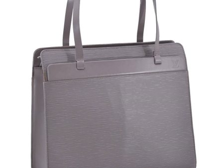 Authentic Louis Vuitton Epi Croisette PM Shoulder Tote Bag M5249B Gray 0460D on Sale