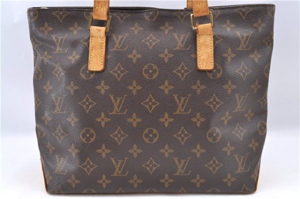 Authentic Louis Vuitton Monogram Cabas Piano Tote Bag M51148 LV J0120 Discount