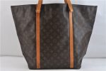 Authentic Louis Vuitton Monogram Sac Shopping GM Tote Bag M51110 LV 0897D Fashion