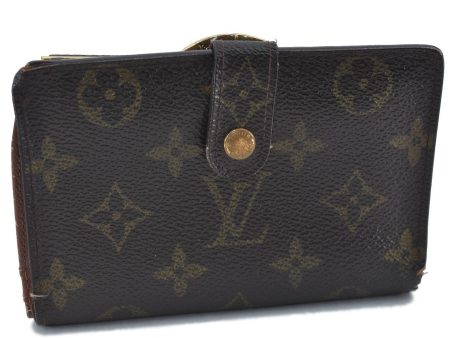 Auth LOUIS VUITTON Monogram Porte Monnaie Billets Viennois M61663 Wallet H5341 Supply