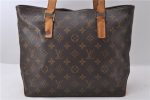 Authentic Louis Vuitton Monogram Cabas Piano Tote Bag M51148 LV 2485D Online now