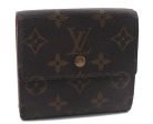 Auth LOUIS VUITTON Monogram Porte Monnaie Billet Carte Credit M61652 LV 1771C Cheap