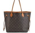 Authentic Louis Vuitton Monogram Neverfull MM Tote Bag M40156 LV 1621D Sale