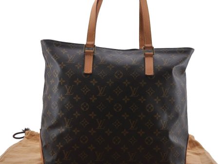 Authentic Louis Vuitton Monogram Cabas Mezzo Tote Bag M51151 LV 0041D Online Sale