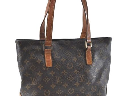 Authentic Louis Vuitton Monogram Cabas Piano Tote Bag M51148 LV H5734 For Sale