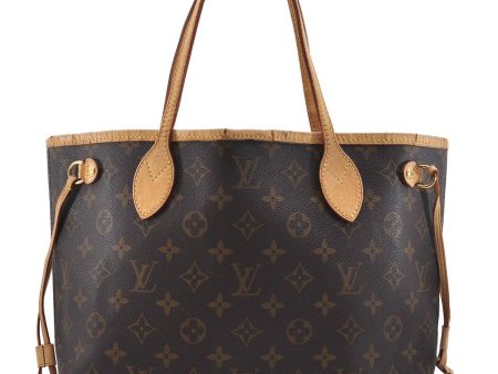 Authentic Louis Vuitton Monogram Neverfull PM Tote Bag M40155 LV 0054D Online