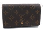 Auth Louis Vuitton Monogram Porte Monnaie Billets Tresor Wallet M61730 LV 0369D Supply