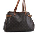 Authentic Louis Vuitton Monogram Batignolles Horizontal Tote Bag M51154 LV 0028D Online Hot Sale