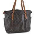 Authentic LOUIS VUITTON Monogram Totally MM Shoulder Tote Bag M41015 LV H3907 Discount