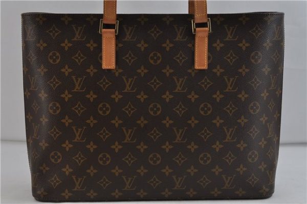 Authentic Louis Vuitton Monogram Luco Shoulder Tote Bag M51155 LV 2162D Online Hot Sale