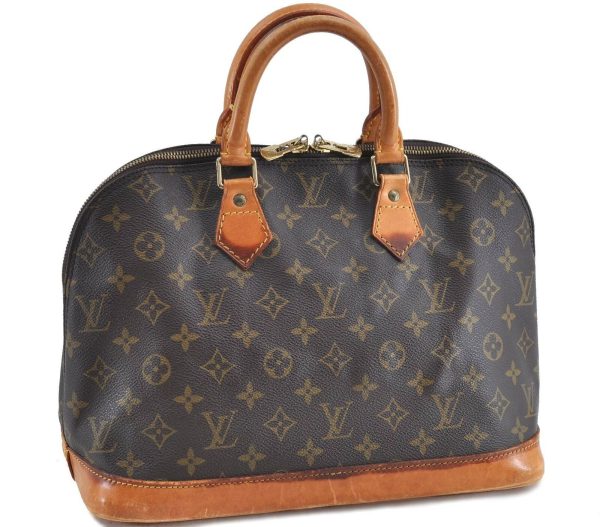 Authentic LOUIS VUITTON Monogram Alma Hand Bag M51130 LV H4708 Supply