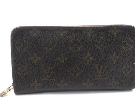 Auth Louis Vuitton Monogram Porte Monnaie Zip Purse Long Wallet M61727 LV 1377D Discount