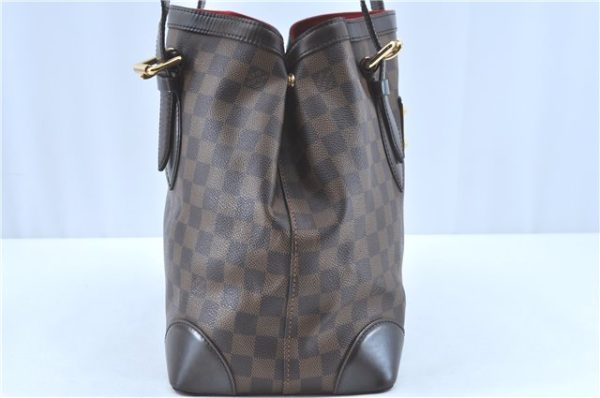 Authentic Louis Vuitton Damier Hampstead MM Shoulder Tote Bag N51204 LV H9289 Supply