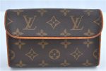 Auth Louis Vuitton Monogram Pochette Florentine Pouch Waist Bag M51855 LV H8963 Cheap