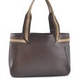 Authentic GUCCI Sherry Line Shoulder Tote Bag Leather 0021135 Brown H9411 Online Hot Sale