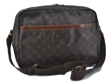 Auth LOUIS VUITTON Monogram Reporter GM Shoulder Cross Body Bag M45252 LV H4688 Online Sale