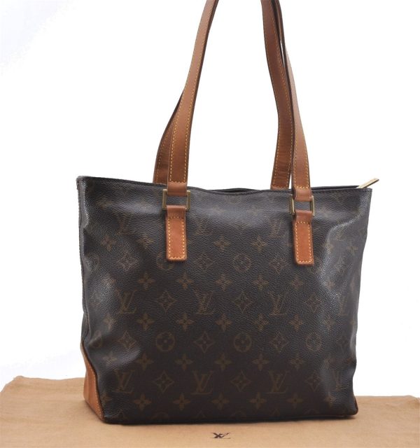 Authentic Louis Vuitton Monogram Cabas Piano Tote Bag M51148 LV 2251D Supply