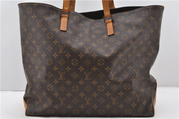 Authentic Louis Vuitton Monogram Cabas Alto Tote Bag M51152 LV 0256D Hot on Sale