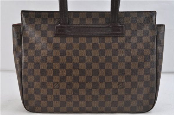 Authentic Louis Vuitton Damier Parioli PM Shoulder Tote Bag N51123 LV 1596D Online Sale