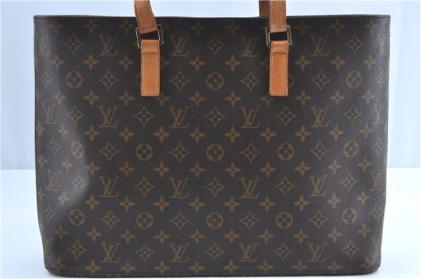 Authentic Louis Vuitton Monogram Luco Shoulder Tote Bag M51155 LV G8880 Hot on Sale