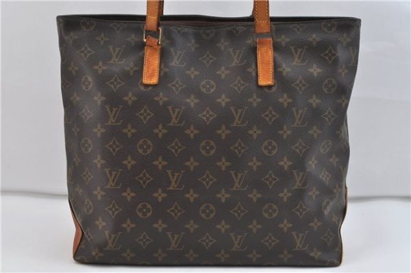 Authentic Louis Vuitton Monogram Cabas Mezzo Tote Bag M51151 LV Junk 0797D Cheap