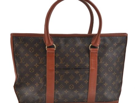 Auth Louis Vuitton Monogram Sac Weekend PM Vintage Tote Hand Bag M42425 LV 0578D Cheap