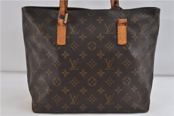 Authentic Louis Vuitton Monogram Cabas Piano Tote Bag M51148 LV Junk 0142D Sale