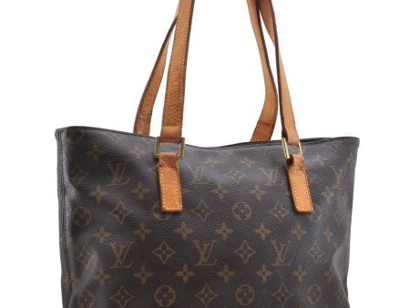 Authentic Louis Vuitton Monogram Cabas Piano Tote Bag M51148 LV 0211D Online now