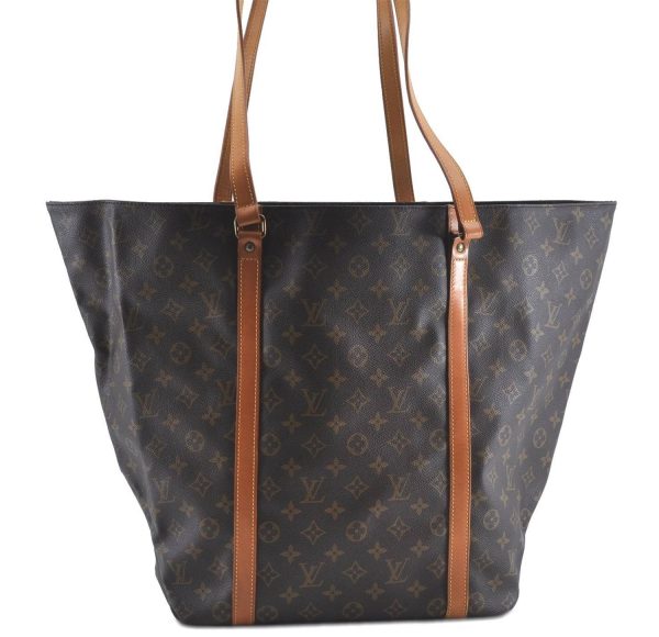 Authentic Louis Vuitton Monogram Sac Shopping GM Tote Bag M51110 LV H9235 on Sale