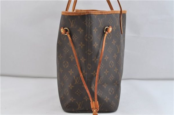 Authentic Louis Vuitton Monogram Neverfull MM Tote Bag M40156 LV 1621D Sale